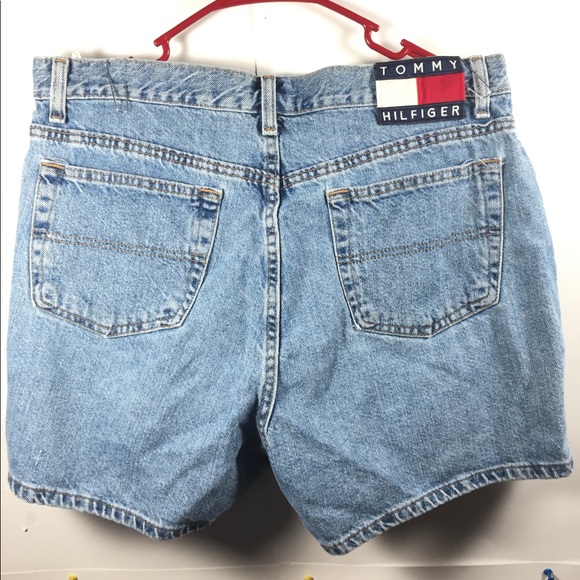 tommy hilfiger denim shorts womens